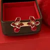 Pendientes Pequeños de Calabaza Roja de Año Nuevo, Pendientes del Año del Zodiaco Caballo, 2026 Otoño e Invierno Caliente Venta de Clips para Orejas de Año Nuevo al por Mayor