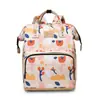 Bolsa de Mamá Estampada Estilo Nuevo Multifuncional Portátil para Salidas Suministros para Bebé Bolso de Mano Madre-Bebé para Futuras Madres