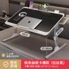 Mesa de Noche Ajustable para Estudiantes, Uso Doméstico Simple, Escritorio de Estudio Perezoso para Dormitorio Fácil de Usar con USB