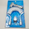 Extensión de grifo pistola rociadora de acero inoxidable pistola de agua para limpieza a alta presión boquilla potenciadora de baño compañero de inodoro bidé