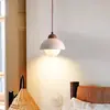 Abajur de Cabeceira para Quarto, Travertino Amarelo, Luminária Retrô Japonesa Creme para Sala de Jantar e Bar, Lustre Vintage Estilo Wabi-Sabi para Quarto Principal de Pousada