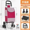 Carrinho de Compras, Carrinho Pequeno de Puxar, Carrinho de Compras Doméstico Portátil, Carrinho Dobrável Leve para Subir Escadas, Carrinho Puxado à Mão, Carrinho de Empurrar Pequeno, Carrinho de Rolinhos