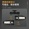 Luz Trasera de Bicicleta con Control Remoto Inalámbrico y Proyección al Suelo, Recargable por USB, Impermeable, Luz de Freno para Bicicleta de Montaña