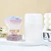 Brocha de maquillaje portátil con diamantes de imitación transfronteriza, brocha para colorete, brocha para polvos de cerdas suaves, brocha para uñas, brocha para sombras de ojos más vendida transfronteriza