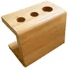 Estante de Almacenamiento de Madera Maciza para Cepillos de Dientes Transfronterizo Estante de Exhibición de Cepillos de Dientes Eléctricos para Baño Estante de Almacenamiento de Madera con Agujeros para Cepillos de Dientes para Baño