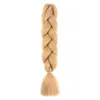 Trenzas Grandes de Fibra Sintética de Comercio Exterior, Trenzas de Colores, Peluca, Cabello para Trenzas Jumbo, Rastas Africanas, Cabello para Crochet