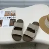 Versión de cuero~Sandalias de playa tipo Birkenstock para mujer, de verano, para exteriores, con velcro vintage, suela suave nueva