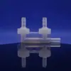 Suministro de fábrica 8mm válvula antirretorno de plástico válvula bios generador de oxígeno máquina de humo de plástico válvula de parada de flujo único