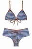 Bikini de dos piezas estilo nuevo 2026 para mujer, que disimula el abdomen y estiliza, adecuado para vacaciones en la playa y baños en aguas termales [Disponible para Dropshipping]