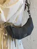 Bolsa feminina de nicho da moda, nova bolsa de ombro popular de moda verão 2026, bolsa de bolinho, bolsa transversal tipo chifre