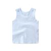 Camiseta sin mangas de algodón para bebé de 0 a 11 meses, Top, Capa base, Ropa interior para recién nacido, Color liso, Se puede usar por fuera, Sin mangas