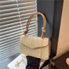 Bolso Cuadrado Pequeño Sencillo para Mujer Moda Verano 2025 Bolso de Hombro Color Sólido Bolso de Mano Casual Bolso Cruzado Retro