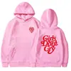 Marca europea y americana de moda Sudadera con capucha de moda para hombre Girls Don't Cry suéter atuendo de pareja nueva colección primavera y otoño