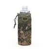 Funda para Botella de Agua Deportiva Exterior Camuflaje Ocali Bolsa Protectora para Taza de Agua de Montañismo Ciclismo Funda para Botella de Agua Caliente para Hombres y Mujeres