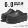 Pantuflas Eva de Suela Gruesa para Mujer que Aumentan la Altura, Nuevas Pantuflas de Casa para Interior con Punta Cerrada, Antideslizantes, Soporte para el Arco, Pantuflas Cómodas y Frescas para Mujer
