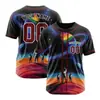 Uniformes de Beisebol Profissional Transfronteiriço Europeu e Americano, Uniformes de Softball, Uniformes de Beisebol de Jogo Americano, Chicago Cubs Personalizado