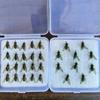 Moscas biónicas 20 pts/caja Cebo blando biónico Cebo falso Suministros de pesca en embalses de arroyos Anzuelo de mosca luya de tamaño grande y pequeño