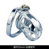 Qianai FRRK-156 dispositivo de castidad para hombres anillo para pene de acero inoxidable dispositivo de castidad candado de castidad con candado de jaula para pájaros