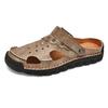Explosiones transfronterizas Tallas grandes Sandalias de dedo 2024 Verano Nuevo Cosido a mano Casual Doble propósito Ropa exterior Zapatos de playa