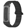 Aplicável ao Google Fitbit Air Armação de Metal de Luxo para Relógio Padrão Armadura Pulseira de Silicone Magnética Bicolor