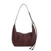 Bolso Tote Casual de Moda Retro para Mujer 2025 Invierno Nuevo Tendencia Estilo Coreano Textura Casual Estilo Occidental Bolso de Hombro Único Cruzado