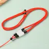 Cordón para Colgante de Imitación de Jade Hetian, Cuerda para Colgante de Jade, Hilo para Colgante de Jade, Cordón para Collar de Jade, Hilo Hecho a Mano de Alta Gama de Jadeíta