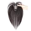 Flequillo 3d peluca salvaje alta parte superior craneal femenina reemplazo frente cabello fetal flequillo falso reemplazo cabeza cabello real