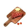 Tábua de Corte de Cozinha de Madeira, Tábua para Picar Frutas, Tábua Adesiva Dupla Face para Comida de Bebê, Pão, Bife e Bandeja para Comida Cozida