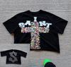 Camiseta estampada nueva de la marca Skull Tide, estilo gótico, estilo callejero, estilo Joker, de Europa y América, 2025