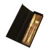 Set de cuatro piezas de cuchillo, tenedor y cuchara de acero inoxidable 410 con estampado de piel de serpiente transfronterizo, creativo estilo occidental, cuchillo dorado para bistec, set de regalo para hotel