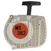 Motosserra MS382 conjunto de partida de placa de tração puxador de mão extrator de partida conjunto de penas acessórios de motosserra