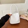 Bolso Casual de Moda Transfronterizo para Mujer 2026 Otoño/Invierno Nuevo Estilo de Gama Alta Versátil Exquisito Bolso de Mano Tipo Cubo