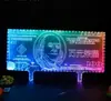 Letrero Luminoso de Mano para Bar KTV, Letrero Guía de Vino, Carácter Luminoso Acrílico, Letrero Luminoso de Brindis Rápido para Cumpleaños