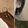 Pendientes Bohemianos de Piedra Natural con Borla en Forma de Gota de Agua Estilo Étnico Retro Personalizados Pendientes de Lujo Ligero de Gama Alta para Mujer Venta al por Mayor