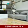 Portavelas de cristal transparente creativo al por mayor personalizado de fábrica lámpara de aceite decoración creativa europea para el hogar
