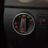 Adecuado para Volkswagen Magotan Sagitar Golf POLO Lavida anillo decorativo del interruptor de faros automático modificación interior