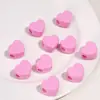 Contas Acrílicas Creme com Furo Grande Estrela de Cinco Pontas Flor de Ameixa Coração Contas Feitas à Mão DIY Caseiro Corrente para Celular Chaveiro Joias