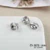 Nuevos y Modernos Lujosos Deslumbrantes Accesorios para Uñas con Pedrería Apilada Huevo de Paloma Decoraciones de Uñas de Cristal de Alta Calidad