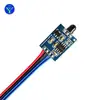 Módulo de Controle Remoto Fio Fino para Motor DC 3V5V12V com Controle de Direção para Frente e Ré e Parada, Módulo Driver de Motor DC, Regulagem de Velocidade PWM do Motor
