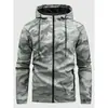 Chamarra con capucha suelta deportiva casual para exteriores estilo chico rudo camuflaje transfronteriza americana top comercio exterior Amazon 3D