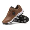 Zapatos de Golf Profesionales con Clavos de Nuevo Estilo para Mujer, Suministros de Golf para Entrenamiento al Aire Libre, Productos Calientes Transfronterizos