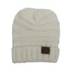 Gorros de Lana Tejidos para Niños Europeos y Americanos, Gorros de Punto para Bebés, Gorros Cálidos para Exteriores con Borde Enrollado