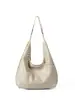 Bolso Tote de Cuero con Cera de Aceite y Remaches de Diseño Dongdaemun New Oil Wax Leather Rivet Design de Corea del Sur para Mujer, Bolso Bandolera Satchel Versátil de Gama Alta Retro