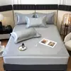900D Lujo Accesible Jacquard Acondicionado por Aire Alfombra Suave Plegable Lavable a Máquina Clase A Transpirable Alfombra de Salud Verano Hogar Alfombra de Seda de Hielo 1.8