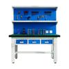 Banco de Trabajo Antiestático de Alta Resistencia, Mesa de Operación Multifuncional para Talleres, Mesa de Mantenimiento, Mesa de Inspección, Mesa Experimental, Estación de Trabajo Múltiple
