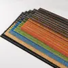 Tapete Quadrado para Escritório B1 Tapete Retardante de Chamas Tecido Não Tecido Ecológico Base de PE Tapete para Sala de Conferências de Edifício de Escritório
