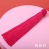 Borla de sombrero de piña de 14 cm, borla larga para ropa, colgante para coche, joyería artesanal, bolsita colgante con pinchos, venta al por mayor