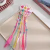 Tranças de Peruca Kuromi Infantil, Elásticos de Cabelo Trançados para Meninas, Faixas de Cabelo com Laço, Tranças Boxeadora para Meninas, Cordas de Cabelo, Acessórios de Cabelo