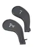 Fundas para Palos de Golf Más Vendidas, Fundas con Cremallera para Hierros, Números Bordados, 10 Piezas en Stock, Accesorios de Golf