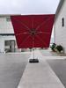 Guarda-chuva romano liga de alumínio guarda-sol cabine externa pátio varanda guarda-chuva de villa à prova de UV à prova de chuva guarda-sol de sol